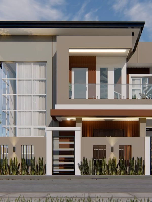 Facade of Customized House